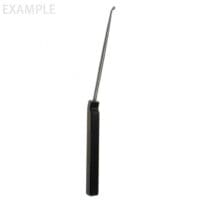 Cervical Axial Curette - 4-0 angled down 9"