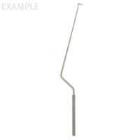 Landolt Enucleator - curved up left 10 3/4"
