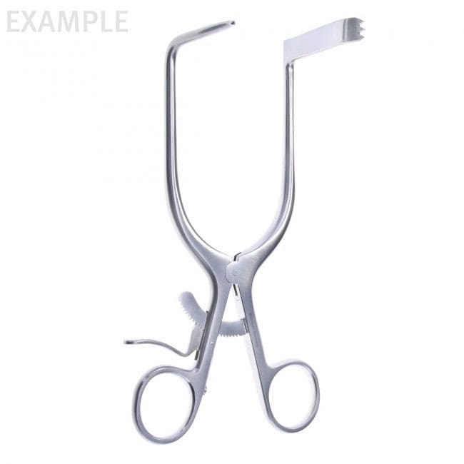 Williams Spinal Disc. Retractor - 80x10mm Right