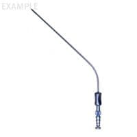 Frazier Suction Tube - angled 10 fr 7 1/2" Titanium