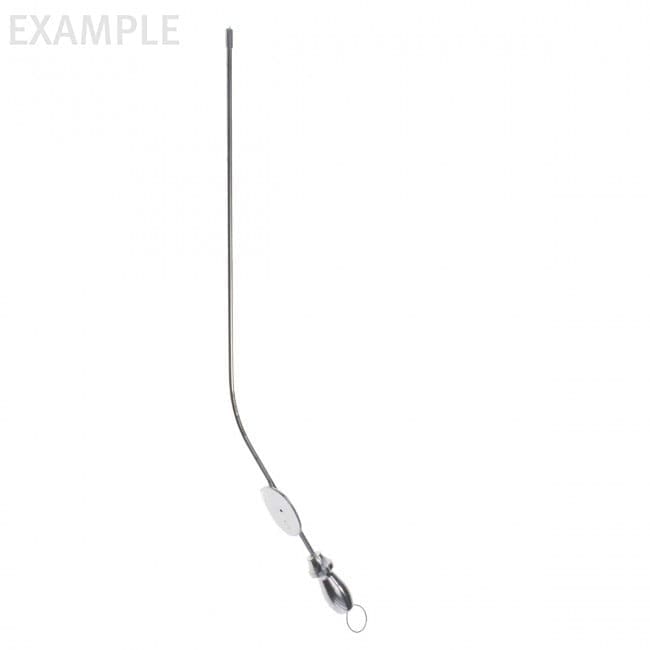 Atraumatic Tip Suction Tube - angled 10cm 3fr