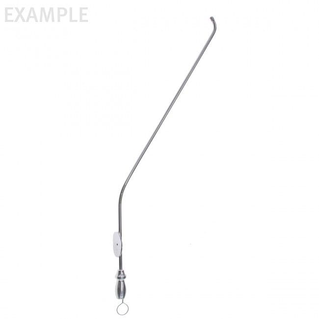 Atraumatic Tip Suction Tube - angled 15cm 3fr