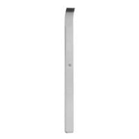 5 1/8" Swiss Osteotome curved 10mm edge