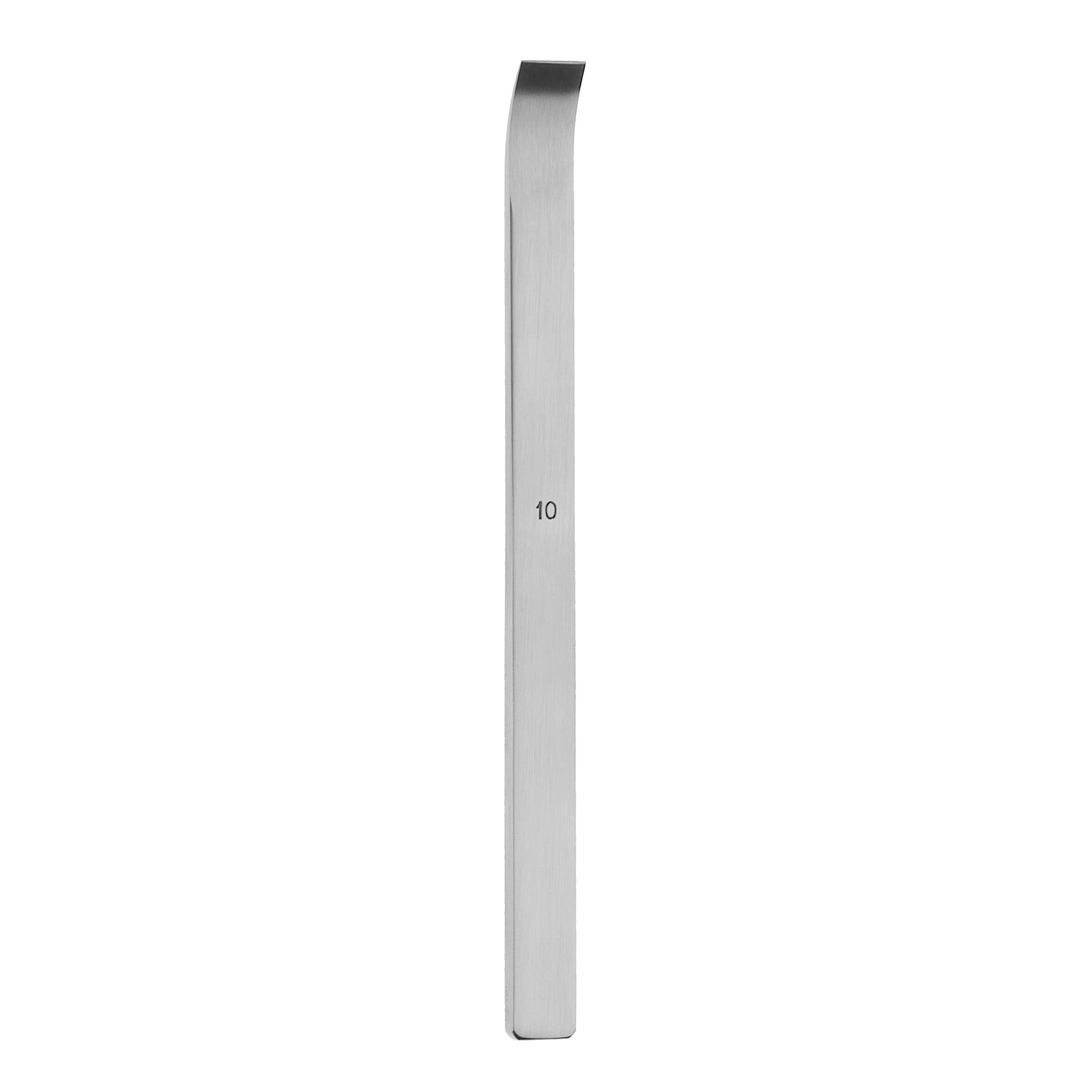 5 1/8" Swiss Osteotome curved 10mm edge