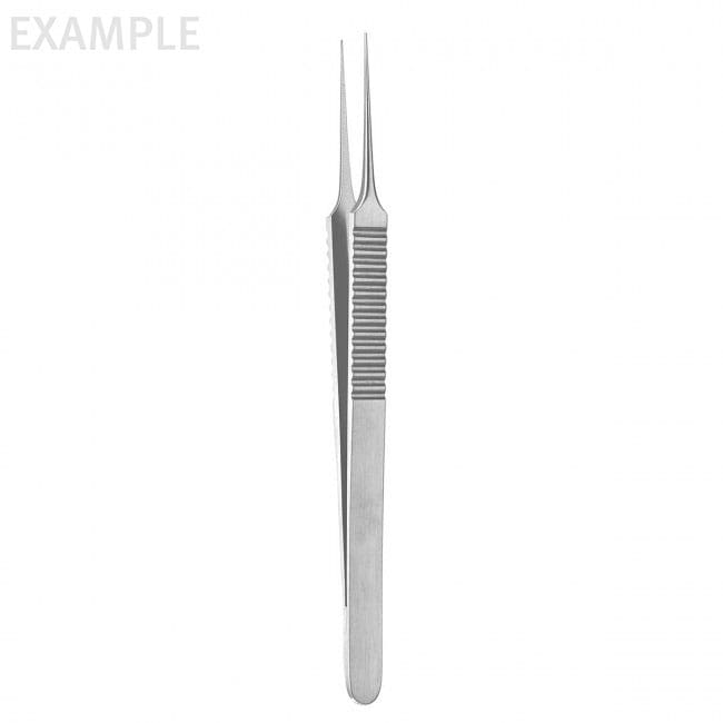 Micro Forceps – straight .3mm tip 9mm wide handle platf
