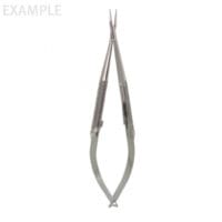 5" Needle Holders - 8mm handle .4mm tips straight w/o lock