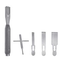 Interchangeable Chisel Blade Set  
