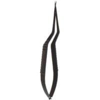 Micro Scissors with Panther Coating, Curved, 180mm (7”)