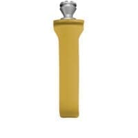 T-Line Micro Blade, Blunt, 14 x 60mm, Gold with Conical Hub