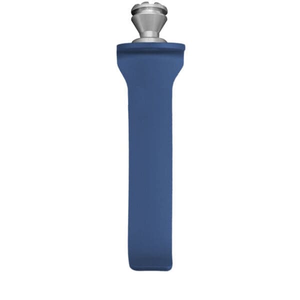 73-6236T T-Line Micro Blade, Blunt, 14 x 65mm, Blue Titanium with Conical Hub
