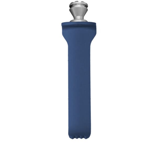 73-6246T T-Line Micro Blade, Short Teeth, 14 x 65mm, Blue Titanium with Conical Hub