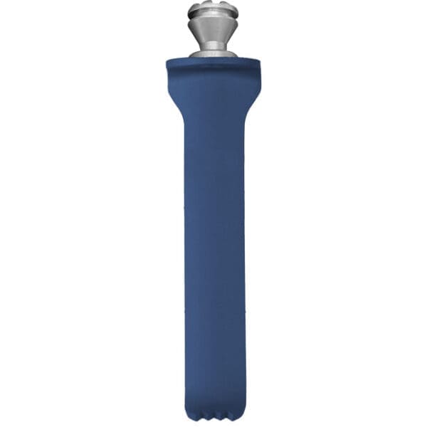 73-6248T T-Line Micro Blade, Short Teeth, 14 x 75mm, Blue Titanium with Conical Hub