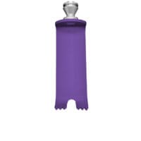 T-Line Notched Medial Retractor Blade 23 x 50mm Violet with Conical Hub