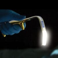 Ultra-Thin LightMat with adhesive backing | single-use, retractor lighting