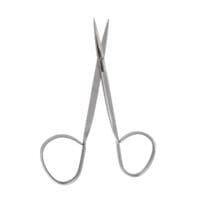 Iris Scissors - pointed ribbon - large blades - straight