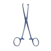 Allis Tissue Forceps, 5 x 6 teeth, 6", titanium