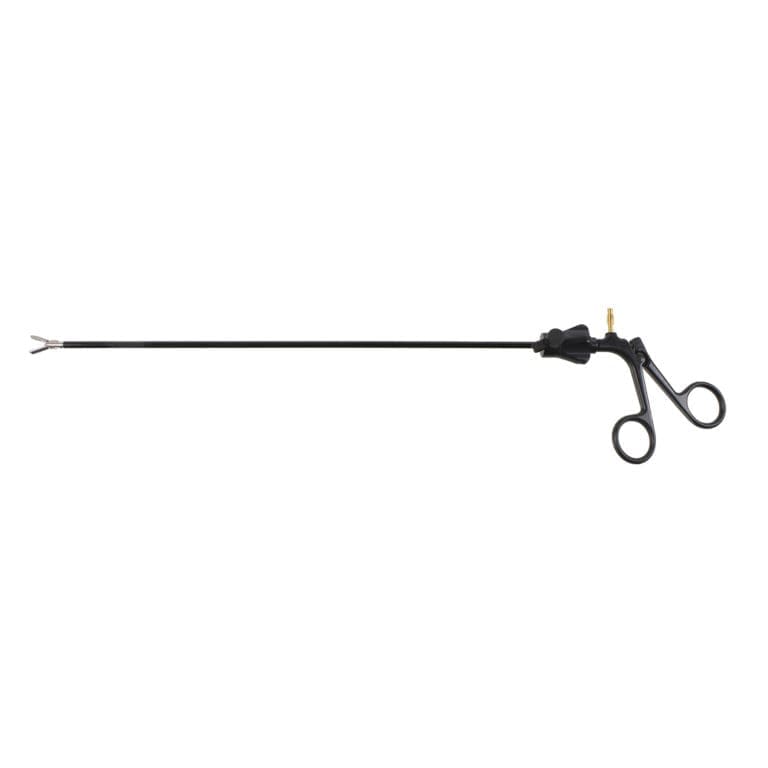 Blunt Nose Grasping Forceps - 35cm Rota-Clear Monopolar Insulated Shaft & handle