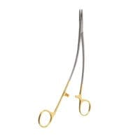 9" Turner Warwick Needle Holder - Offset Rings Gator-Grip