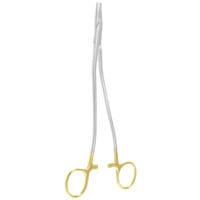 9" Wertheim Needle Holder - TC "s" curved shanks