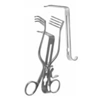 6 1/2" Henley Carotid Retractor - mod Weitl 3 center blades