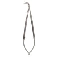 7" Jacobson Micro Scissors - round handle 90°