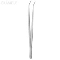 12" Debakey Vascular Tissue Forceps - ang