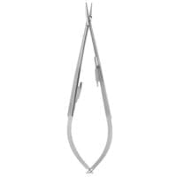 6 3/4" FineTouch Flat Handle - delicate jaws w/ lock