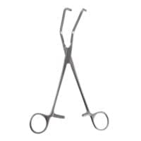 8 1/4" Beck Aorta Clamp - acutely angled 6.7cm jaw