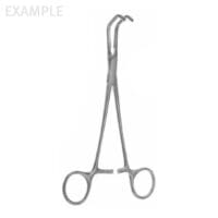 8" Bailey Aorta Clamp - 4.5 x 1.1cm jaw