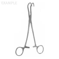 Derra Vena Cava Clamp - long serrated medium