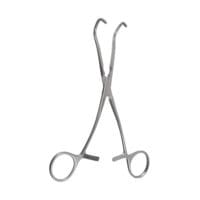 6 1/2" Debakey Derra Anastomosis Clamp - medium jaw