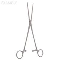 10 1/2" Glover Coarctation Clamp - x-long straight