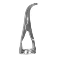 V Bulldog Clamp - titanium - Strong curve 3.0cm