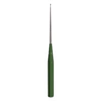 Color Lumbar Curette Straight - 0 Green