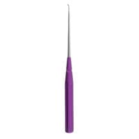 Color Lumbar Curette Rev. Angled - 4-0 violet