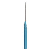 Color Lumbar Curette Rev. Angled - 3-0 turquoise