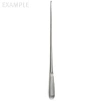 Thoraco-Lumbar IVD Curette - 3-0 straight 12"