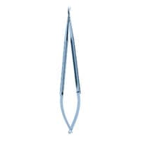 Rhoton Micro Scissors - 7" curved blades titanium