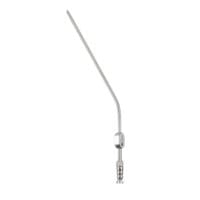 Raindrop Suction Tube - 10fr tapered angled W/L 6"