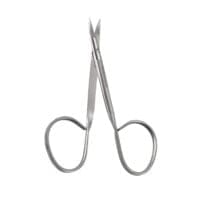 Iris Scissors - ribbon type small blade - curved
