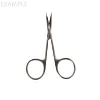 Iris Scissors - large rings - straight