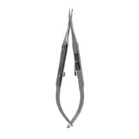 9mm Castro Needle Holder wide handle - curved delicate lock