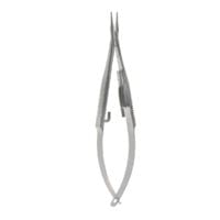 McPher Needle Holder - delicate straight w/ lock