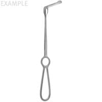 8 1/2" Obwegeser Retractor - curved up 16x80mm