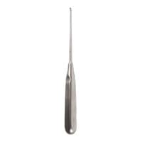 Endaural Curette, 2.5x4.0mm cup, 8"