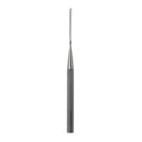Ballenger Chisel 2mm wide V-shaped edge