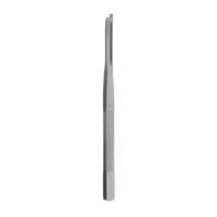 7 1/4" Silver Osteotome curved right 5mm wide