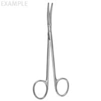 7" Kahn Dissecting Scissors curved