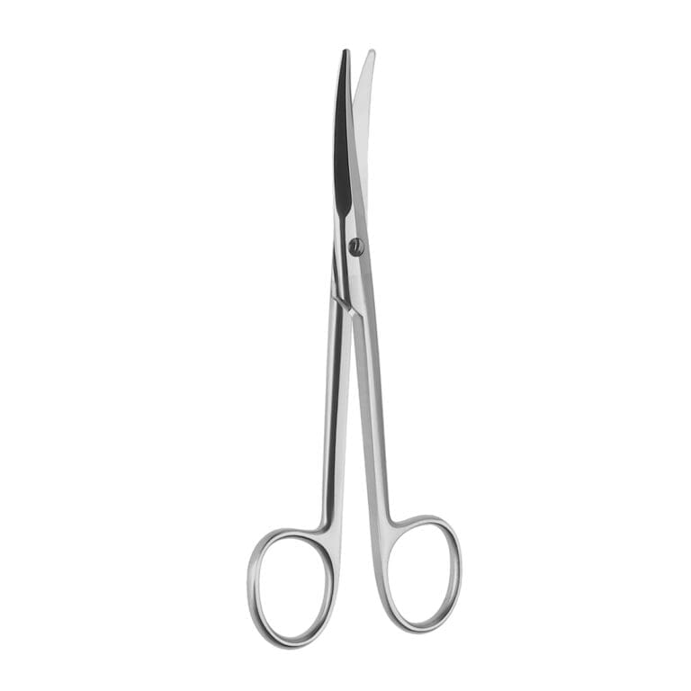 6" Kaye Facelift Scissors - curved serr